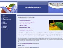 Tablet Screenshot of mbalance.info